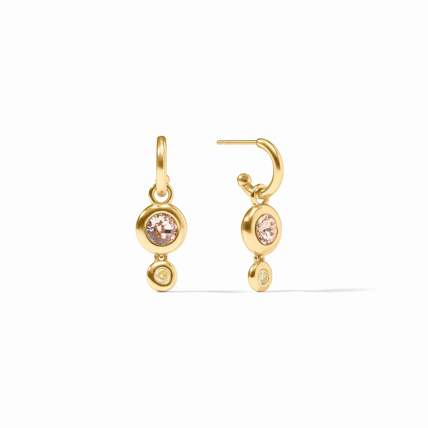 Rainbow Duo Hoop Earring