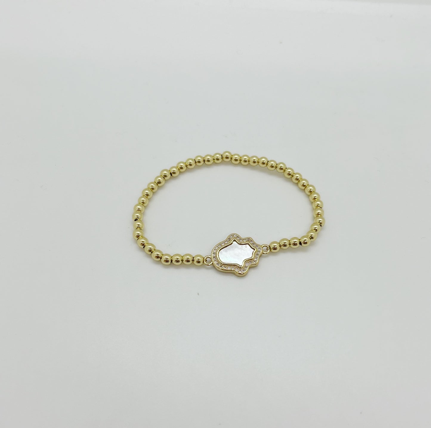 Gold Beaded Bracelets
