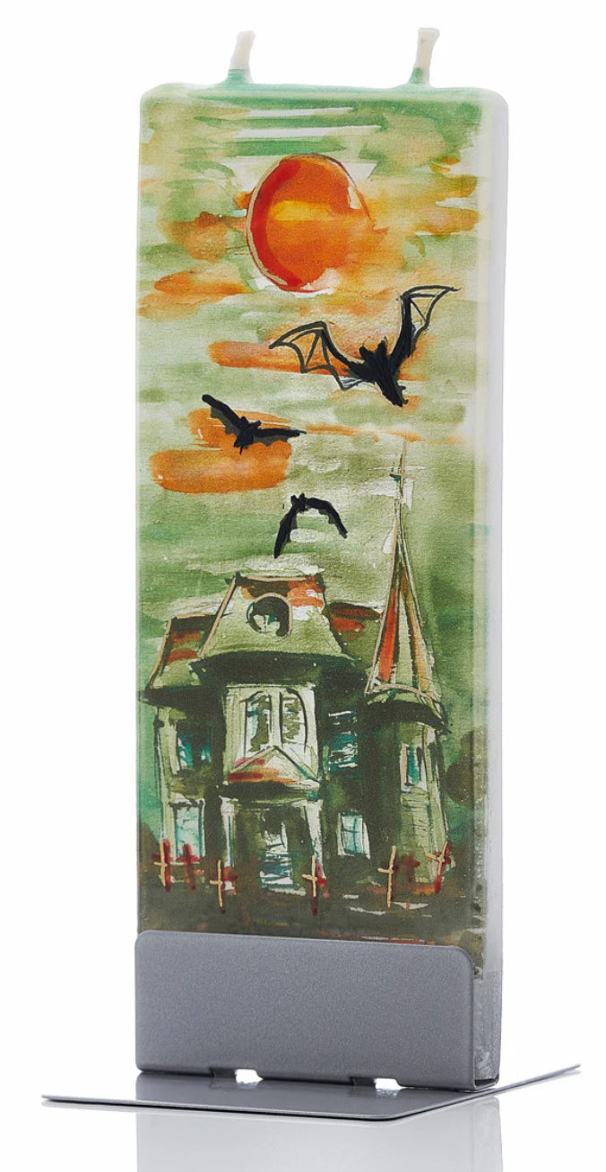 Flatyz Haunted House Candle