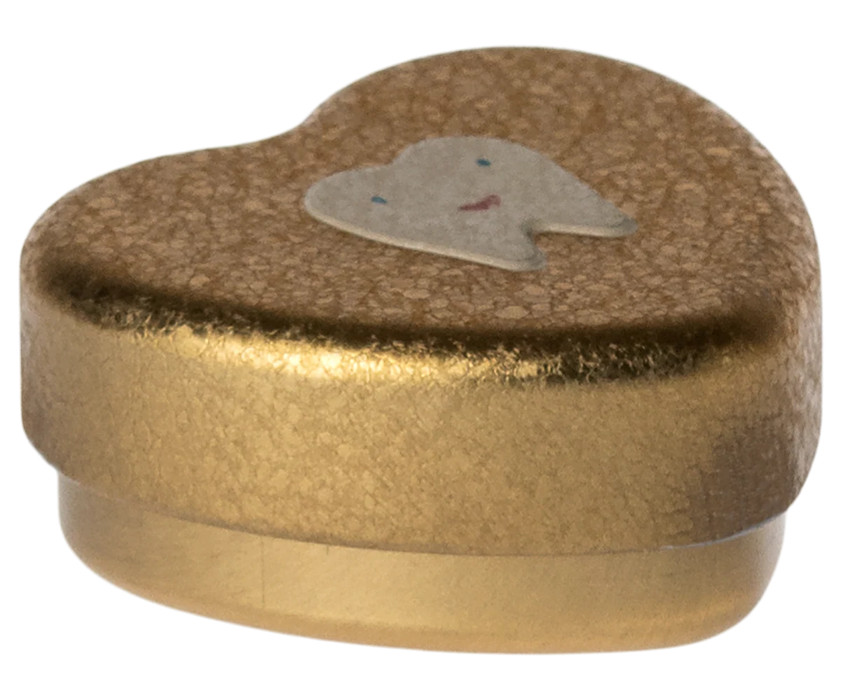 Tooth Box, Small- Gold