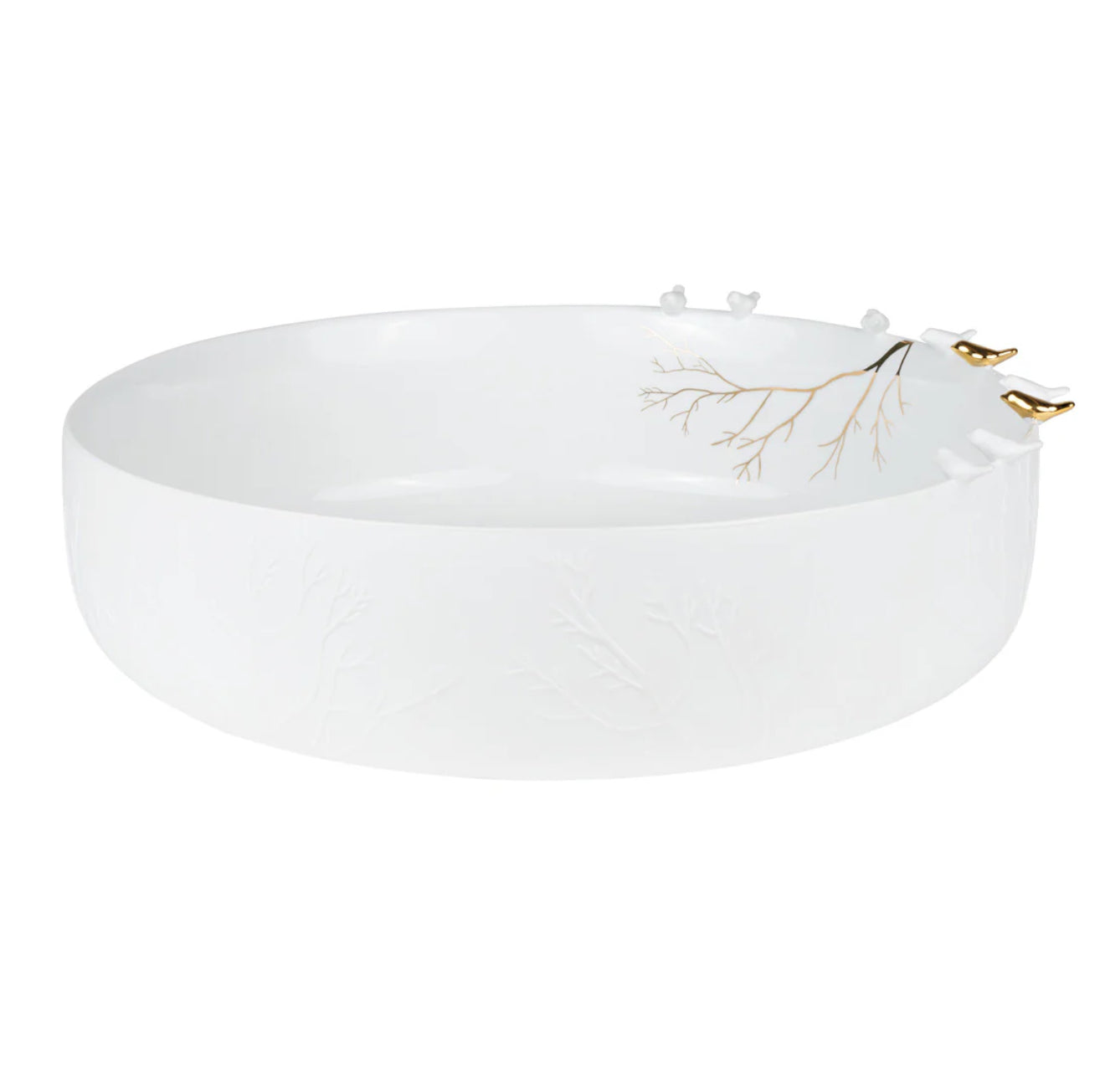 Large porcelain tales bowl