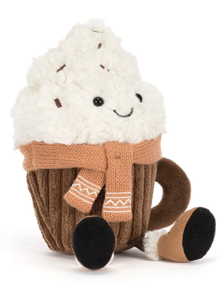 Jellycat Amuseables Scarffles Hot Chocolate