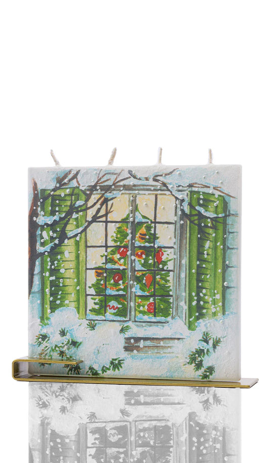 Christmas Tree in Window