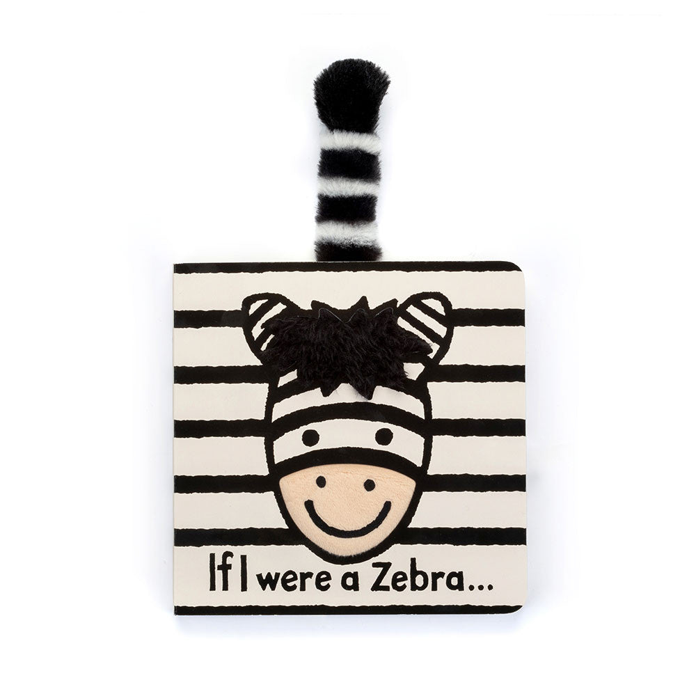 Jellycat If I were A Zebra Book