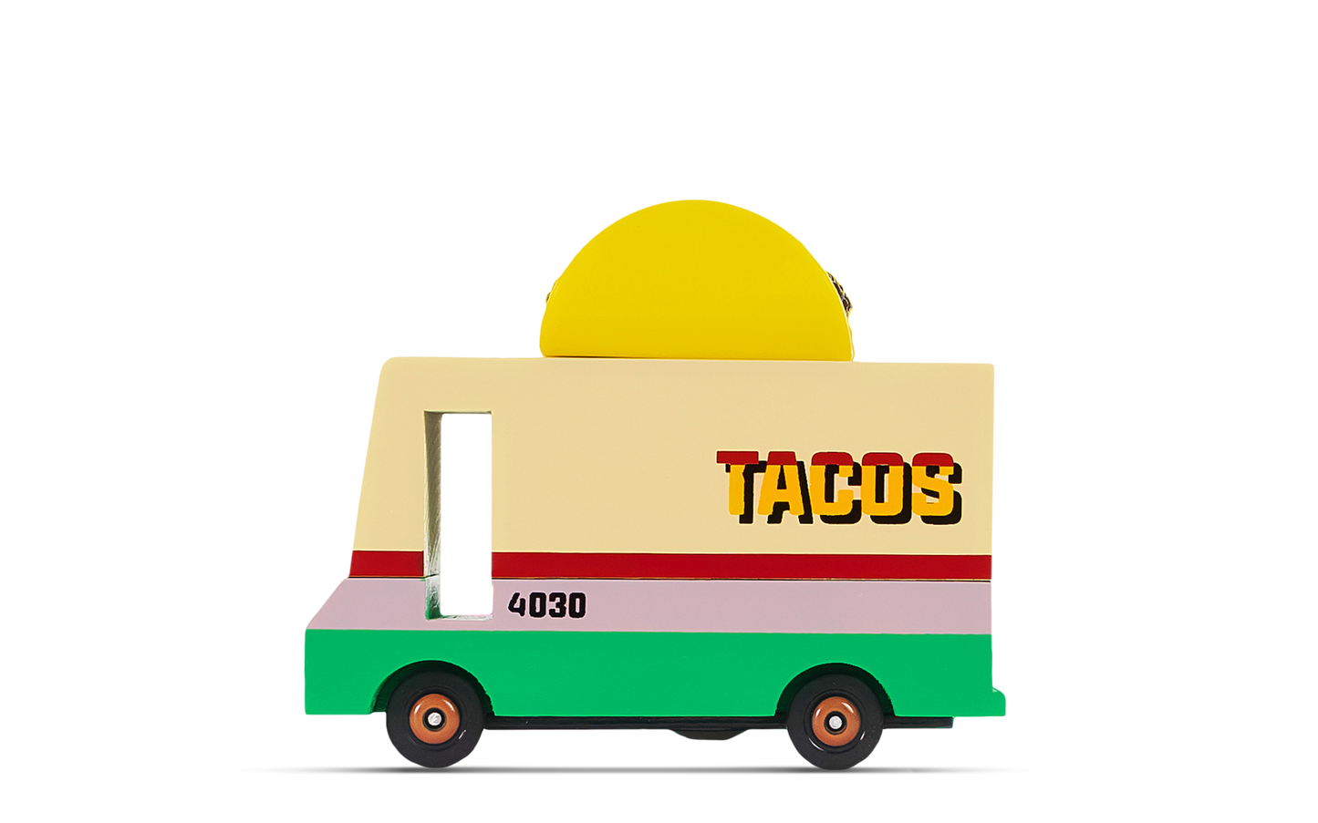 Candylab Taco Van wooden toy car