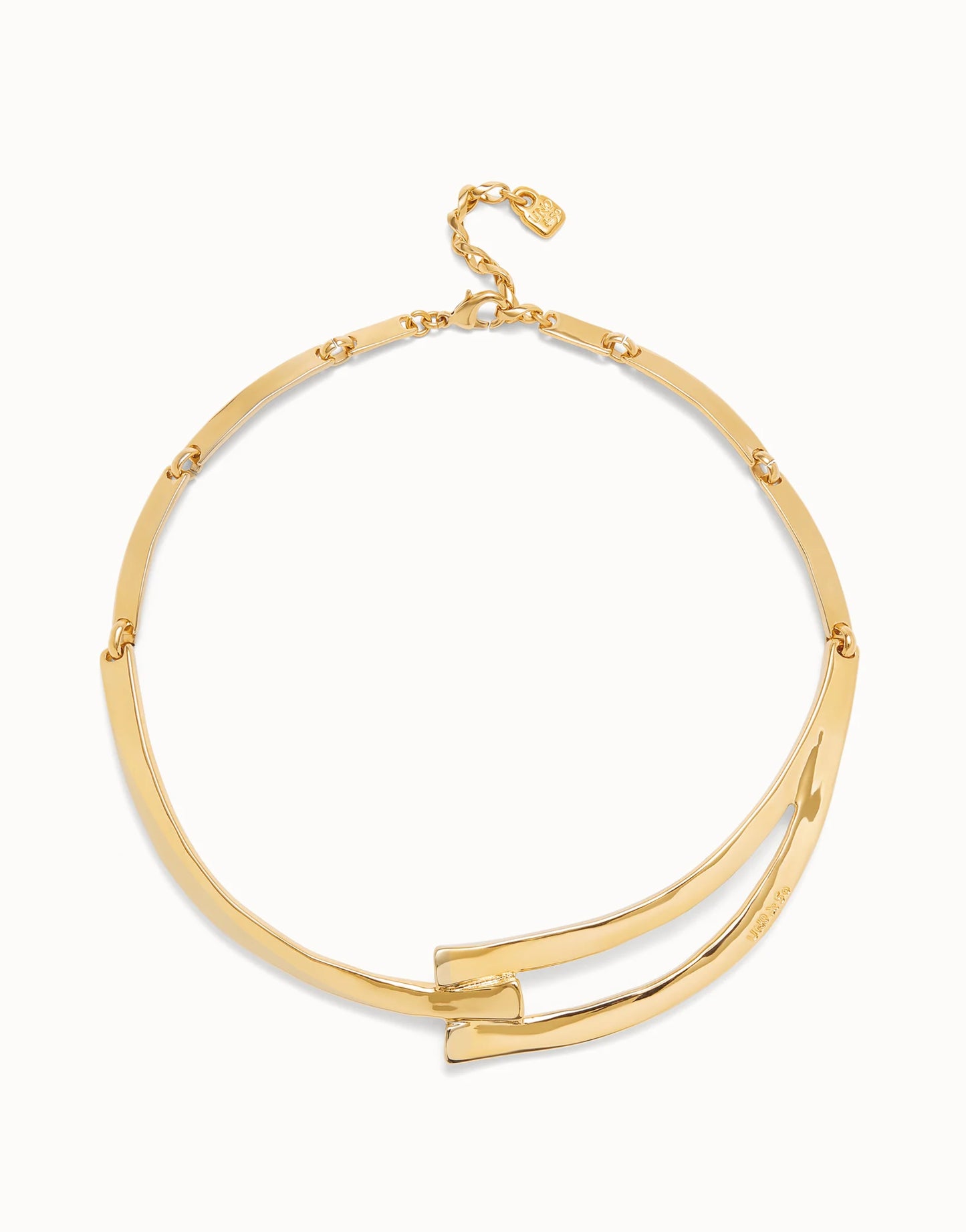 Uno Sculpted Choker Necklace