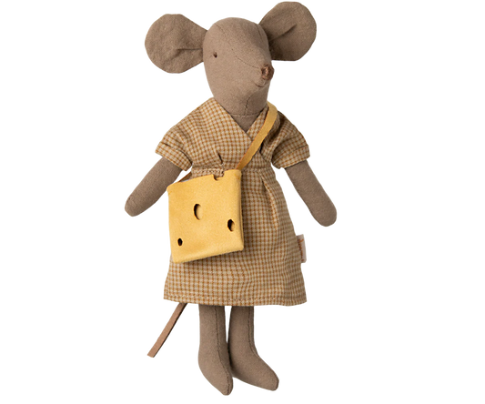 Maileg Mum Mouse- Light Brown