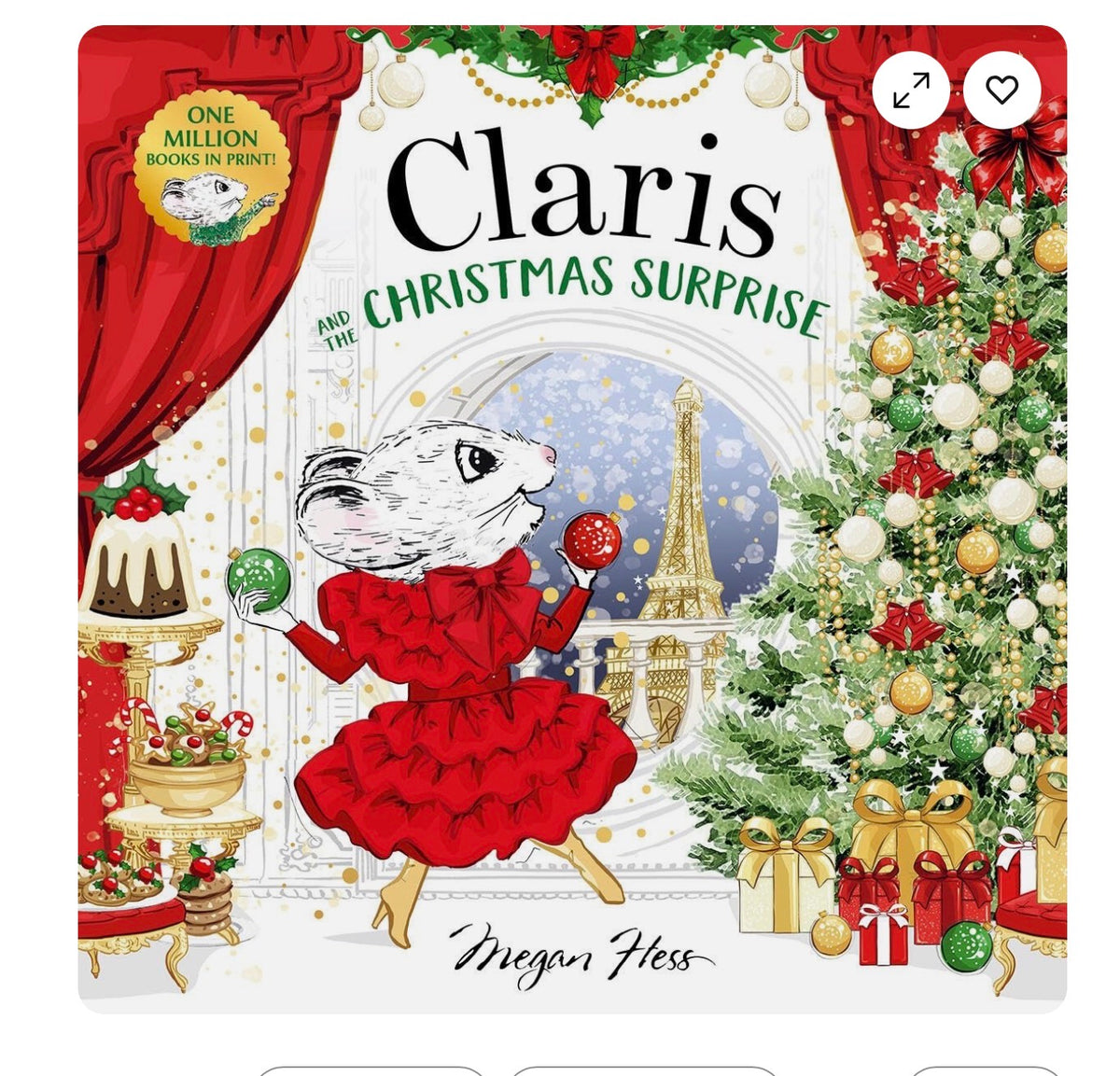 Claire’s Christmas Suprise Book