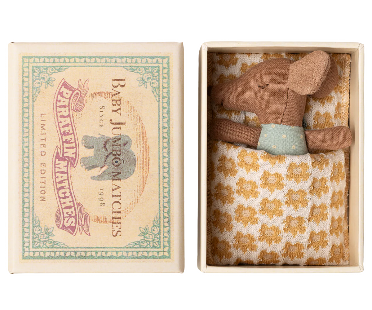 Maileg Sleepy wakey baby blue