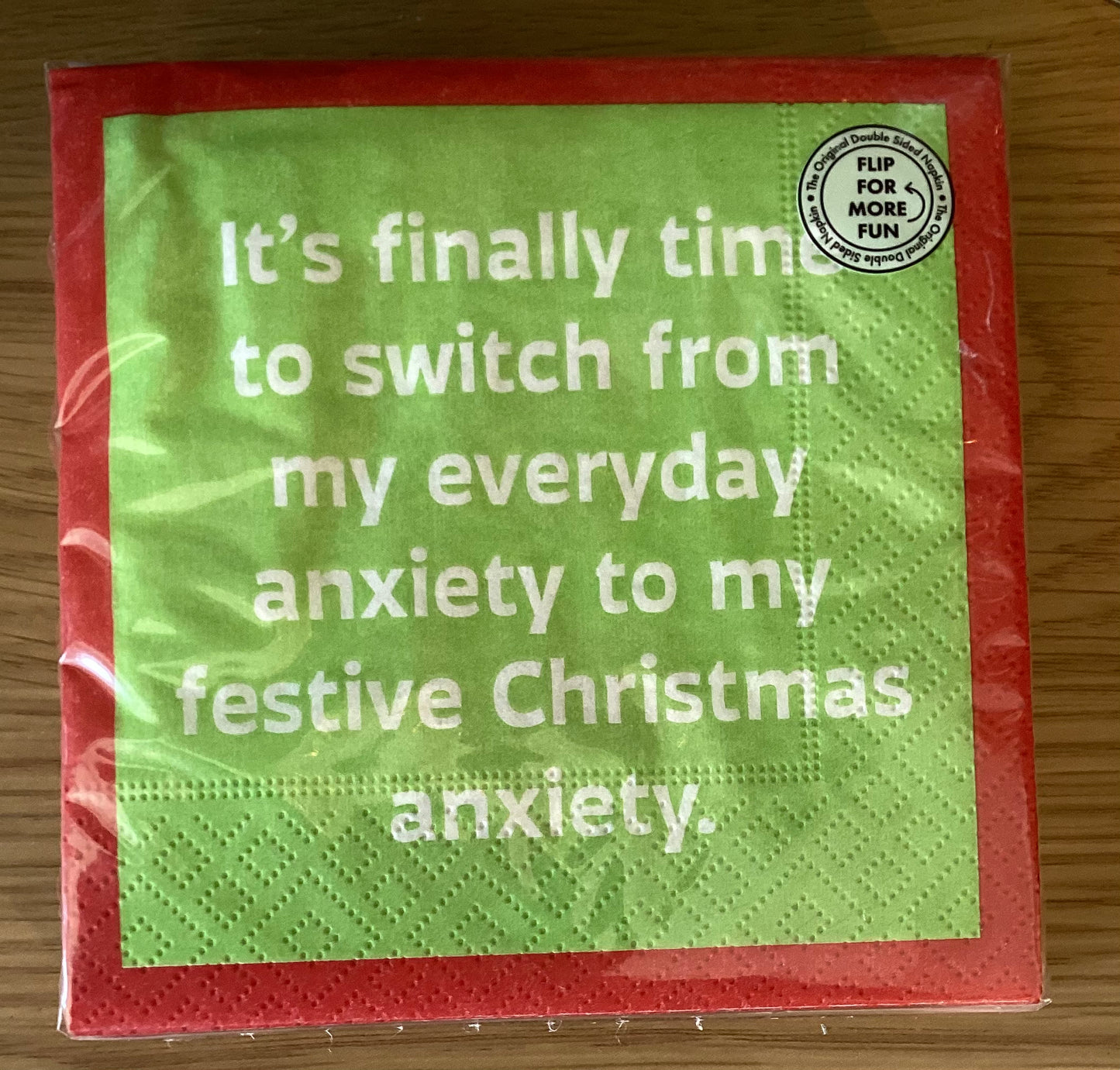Holiday Tip Napkin