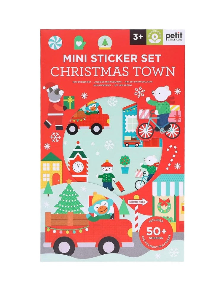 Mini Sticker Set Christmas Town
