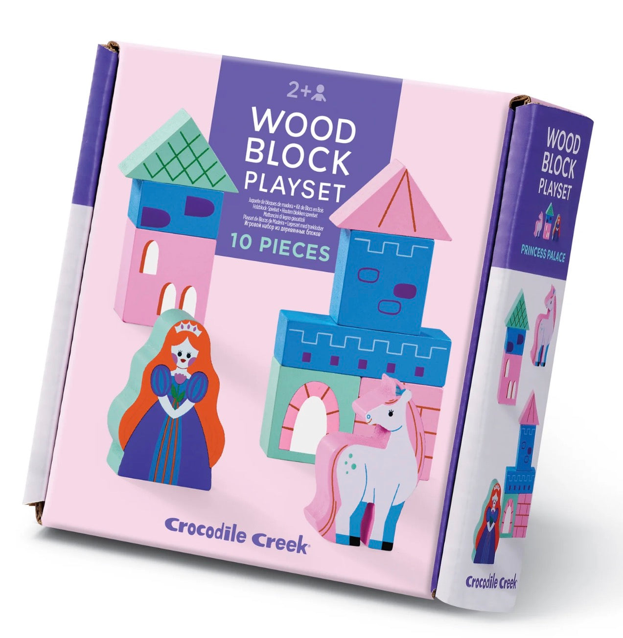 Wood Block Playset Princess
