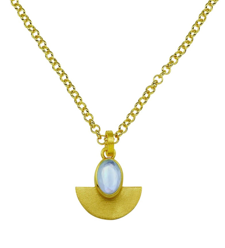 Betty Carre Atila Necklace Tanzanite