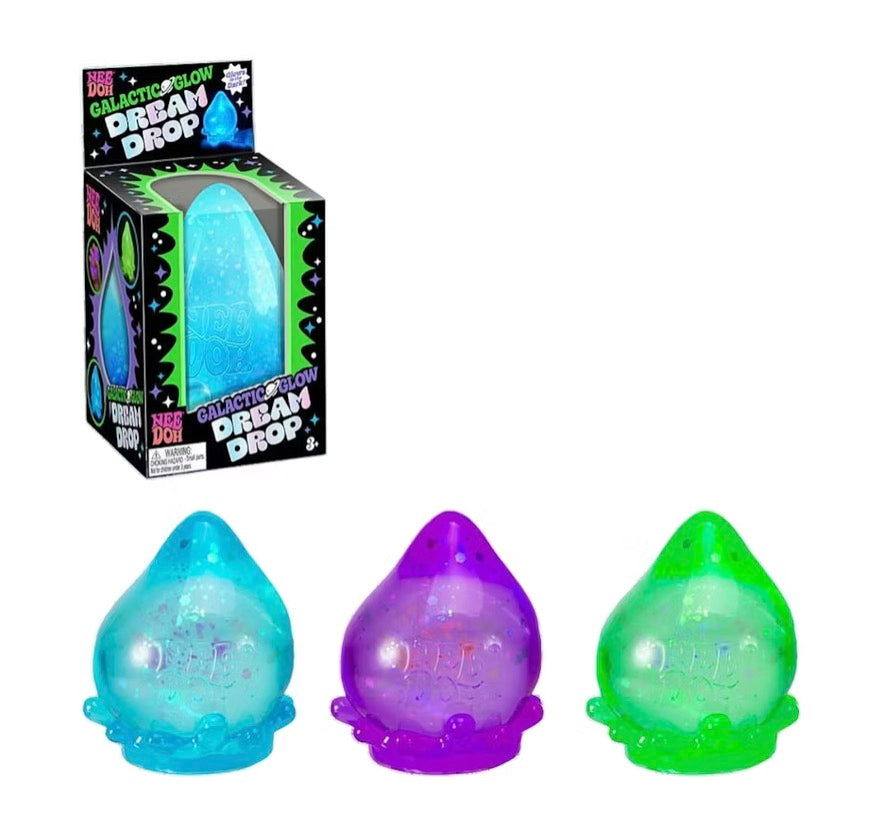 Needoh Galactic Glow Dream Drop Assorted Colors