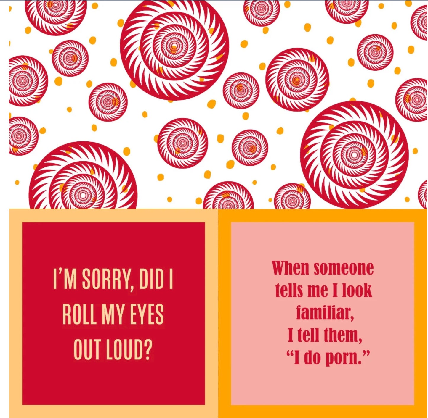 Roll Your Eyes Napkin