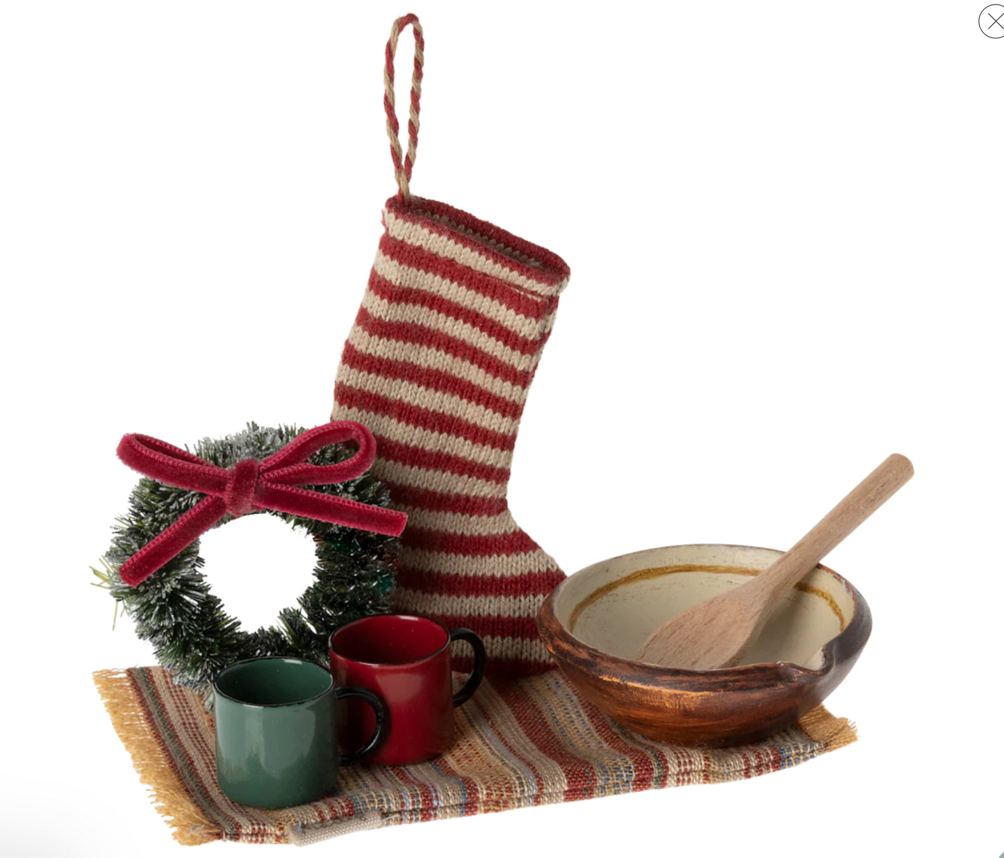 Maileg Cozy Christmas Set, Mouse