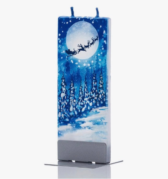 Flatyz Candles Santa’s Flying Reindeer