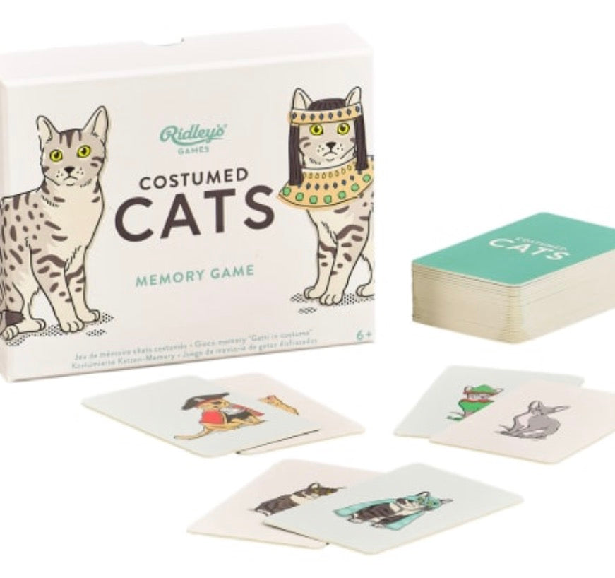 Memory Game Costumed Cats