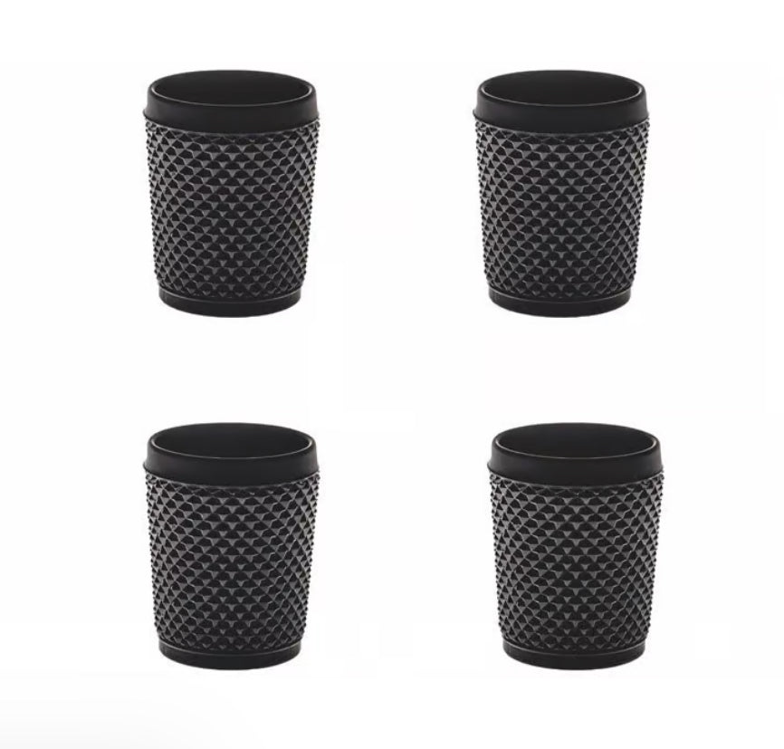 Vista Alegre Bicos Black Old Fashion set of 4