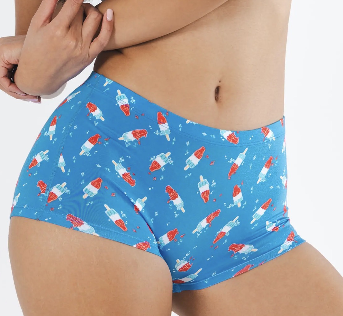 Shinesty Women’s Boyshort The Sweet Icy Treat L