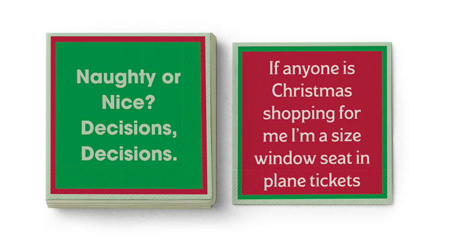 XMAS Window Seat Napkin