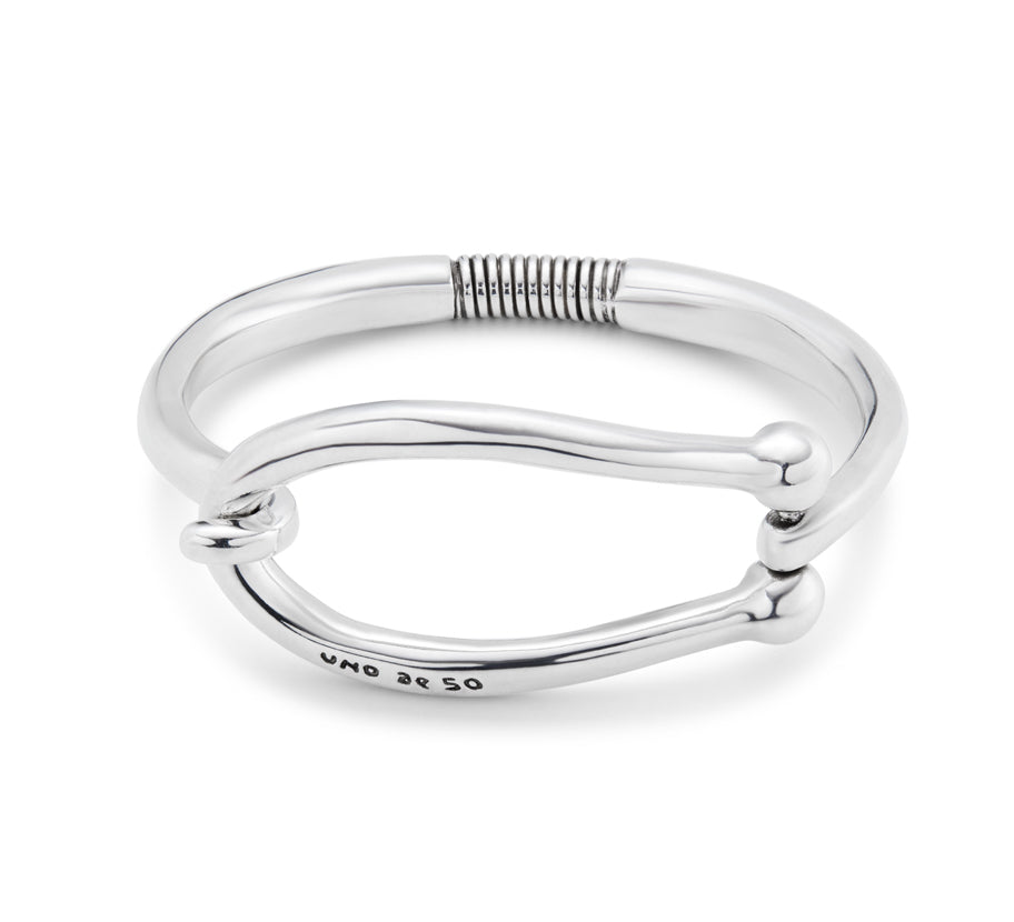 Uno Bangle Bracelet with Large Link