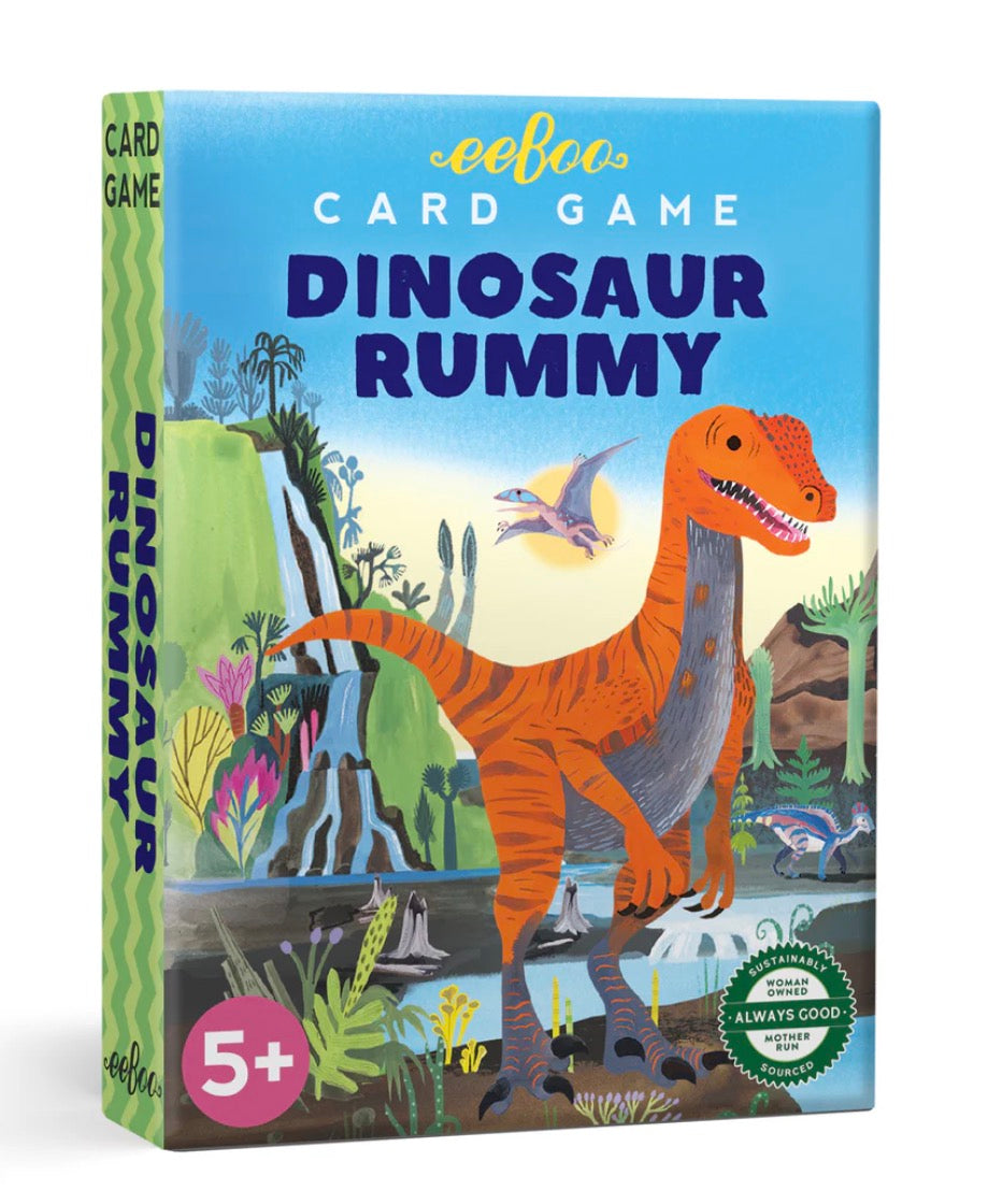 Dinosaur Rummy card game