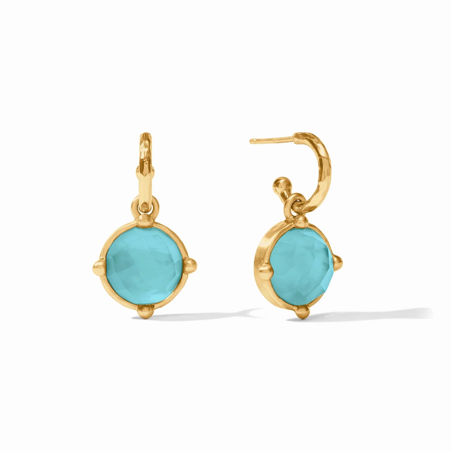 Julie Vos Honeybee Hoop & Charm Earring