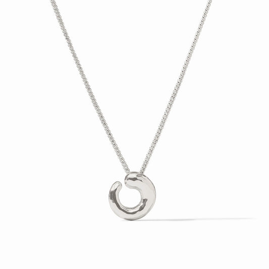 Julie Vos Solara Spiral Delicate Necklace