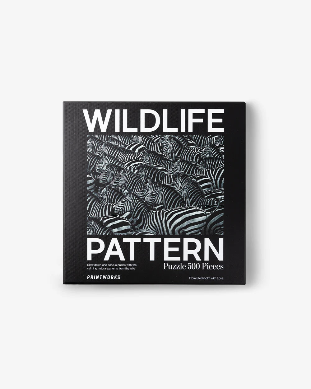 Zebra 500 Piece Puzzle