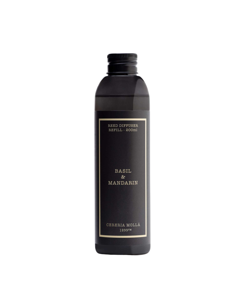 Cereria Molla Basil & Mandarin Diffuser Refill