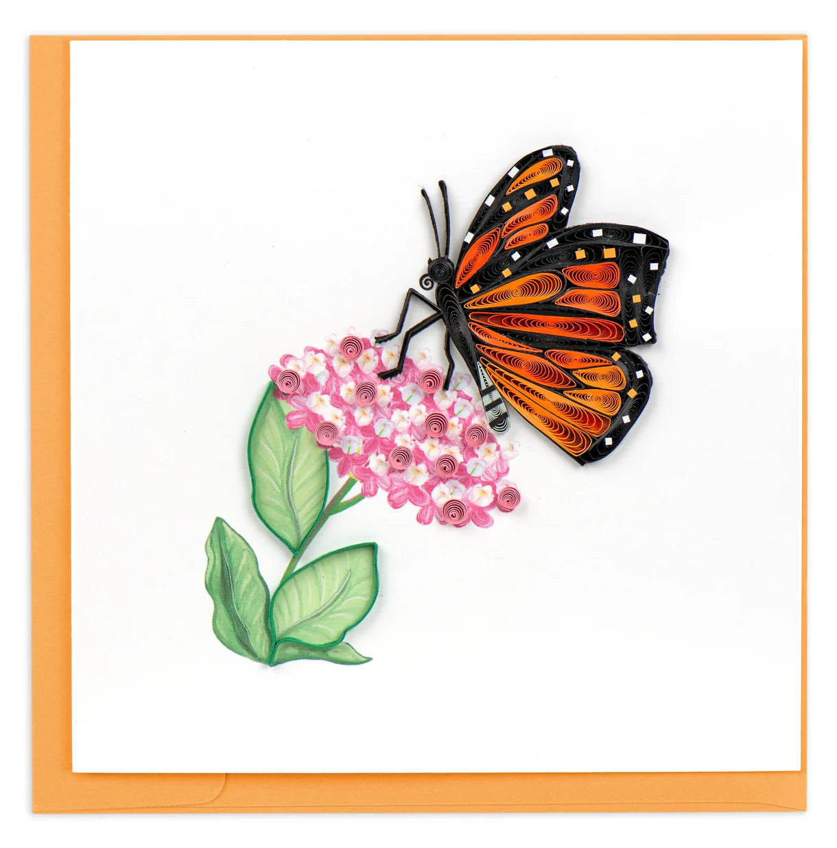 Monarch Quilled Card