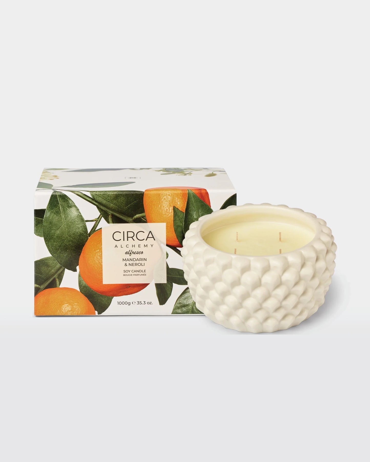 Circa Mandarin & Neroli Soy Candle 1000g