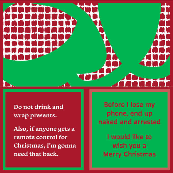 Xmas Lose Phone Napkin