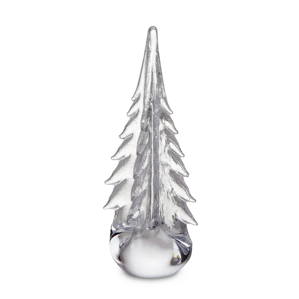 Simon Pearce Crackle Four Sided Evergreen