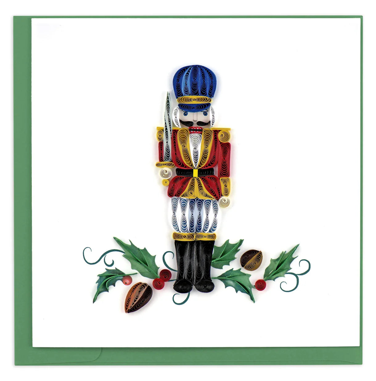 Quilling Card Nutcracker