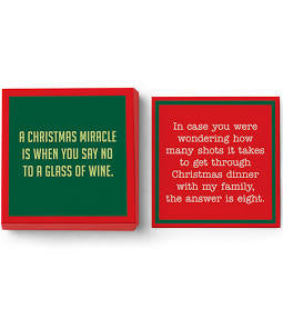 A Christmas Miracle Cocktail Napkins
