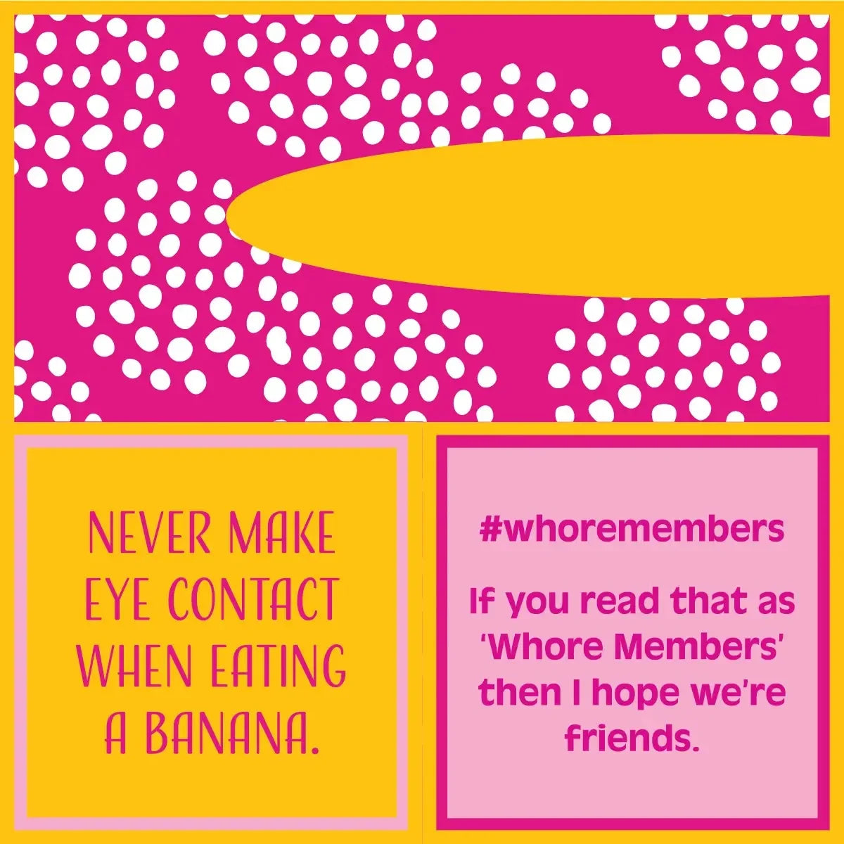 Whoremembers Cocktail Napkin