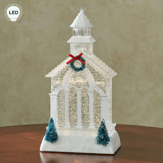 Confetti Lites Lighted Swirl Church