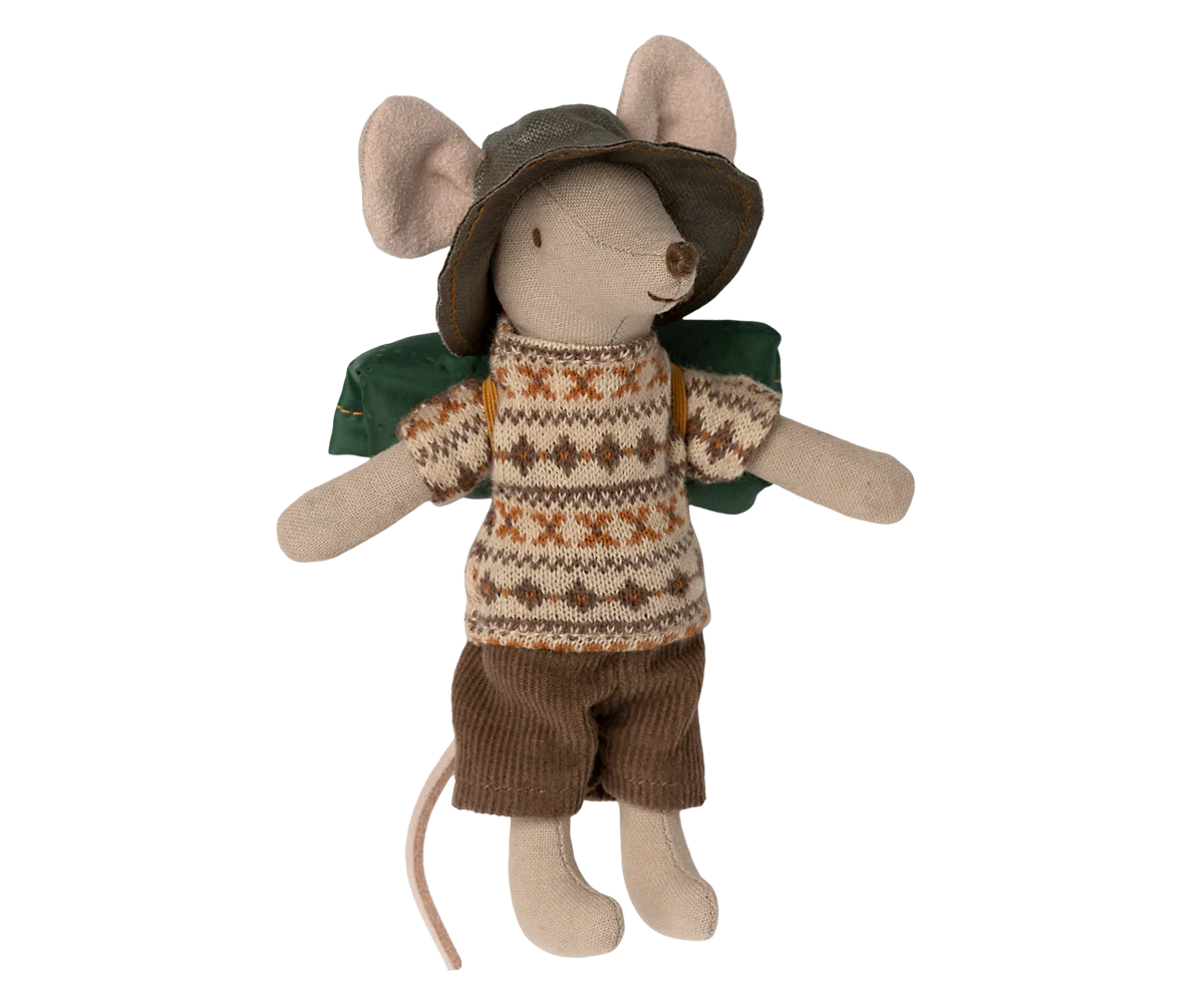 Maileg Hiker Mouse, Big Brother