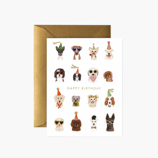 Dogs Happy Birthday Card