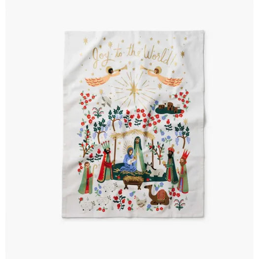 Nativity Tea Towel