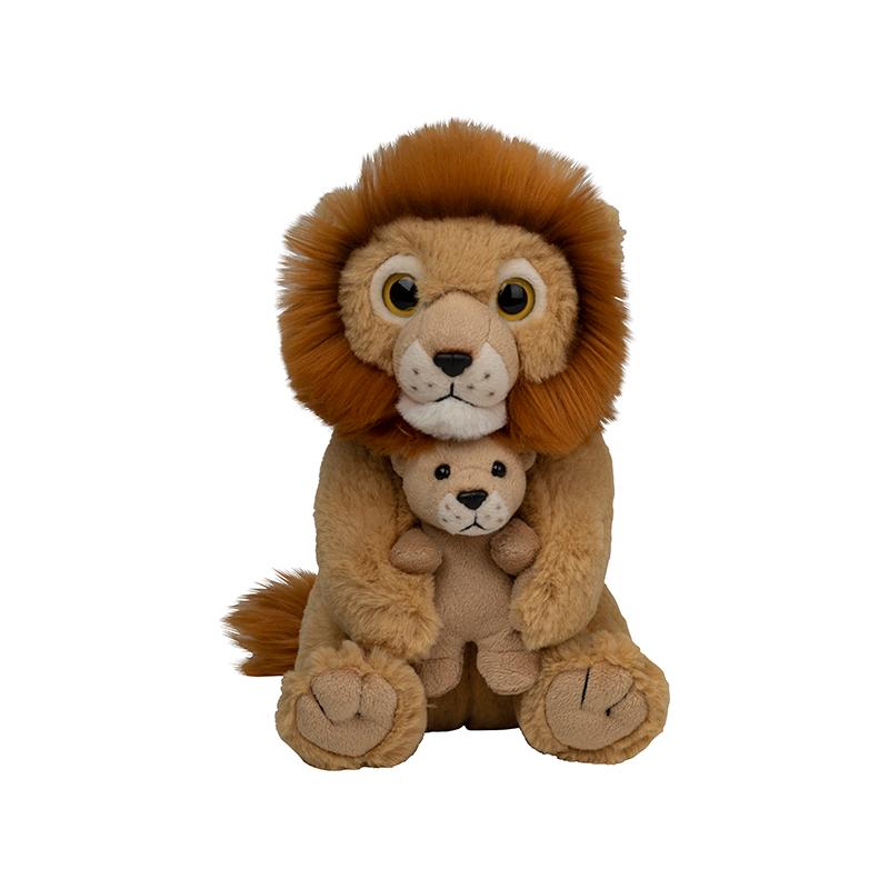 Lion w/ Cub 9"
