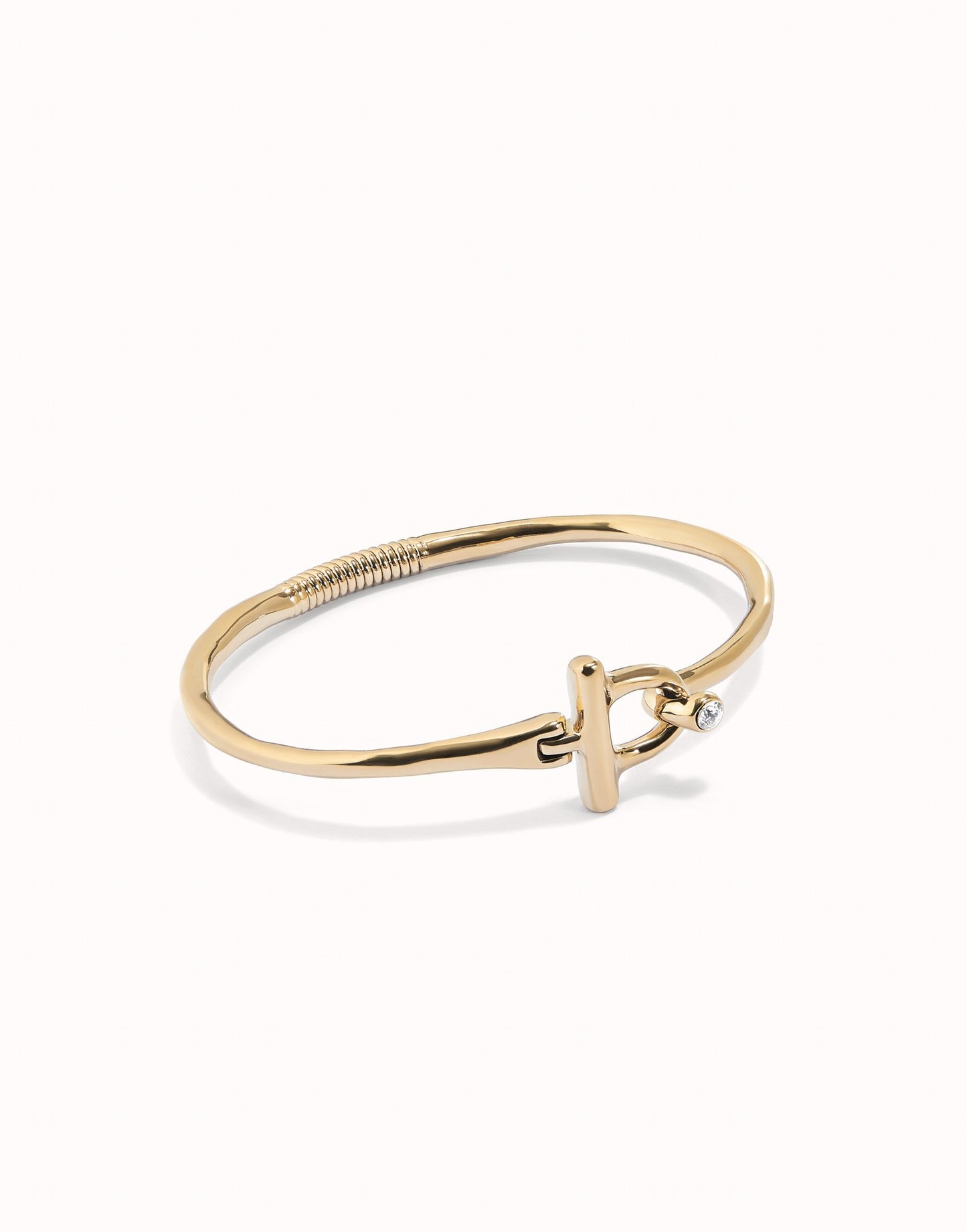 Uno Bangle Bracelet With White Topaz
