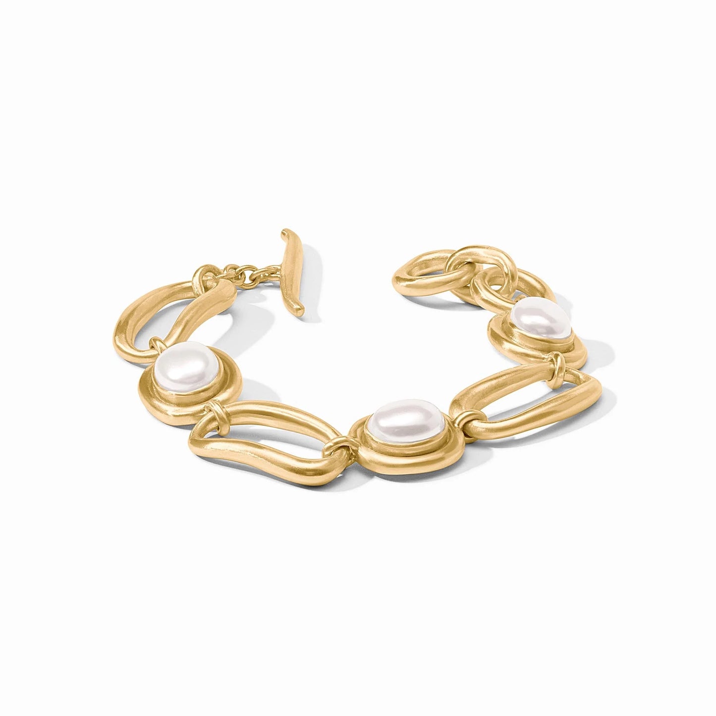 Julie Vos Wave Stone Bracelet