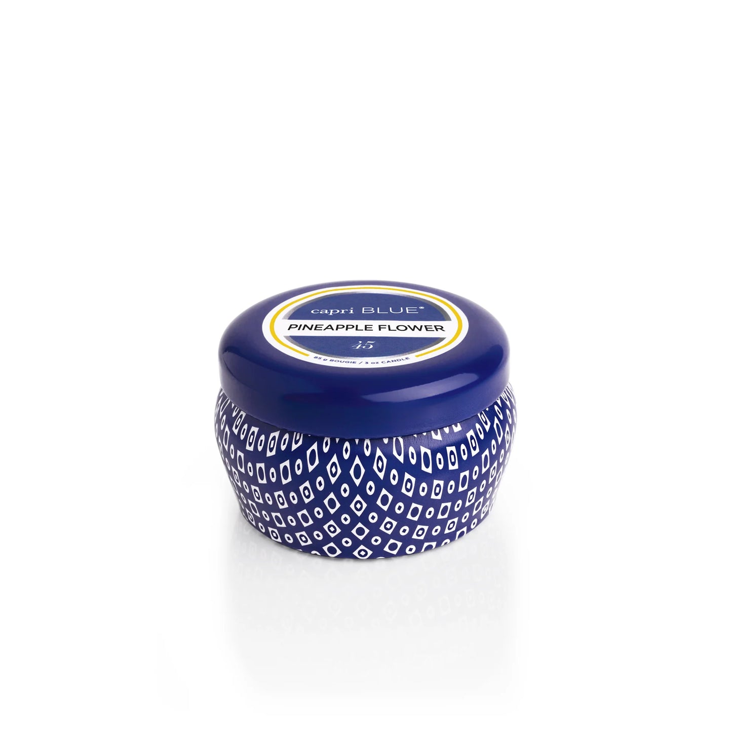 Capri Blue Pineapple Flower Mini Tin Candle
