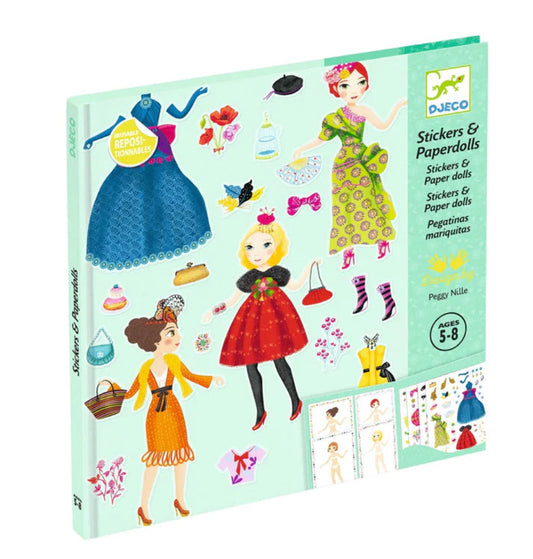 Stickers and paper dolls