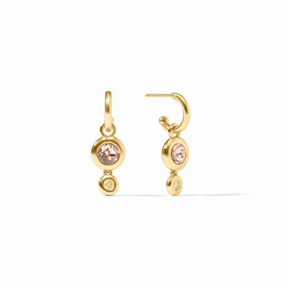 Rainbow Duo Hoop Earring