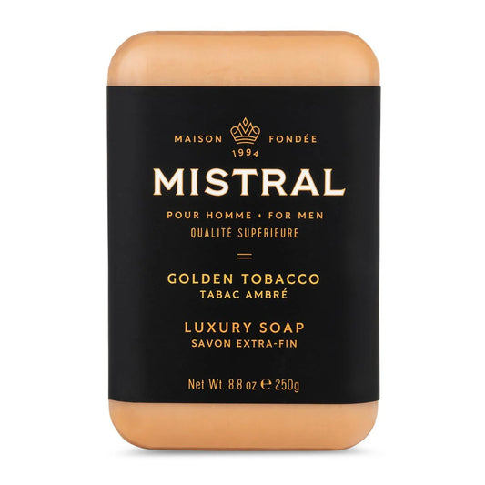 Mistral golden tabbaco soap