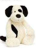 Jellycat Really Big Bashful Black and Cream Puppy